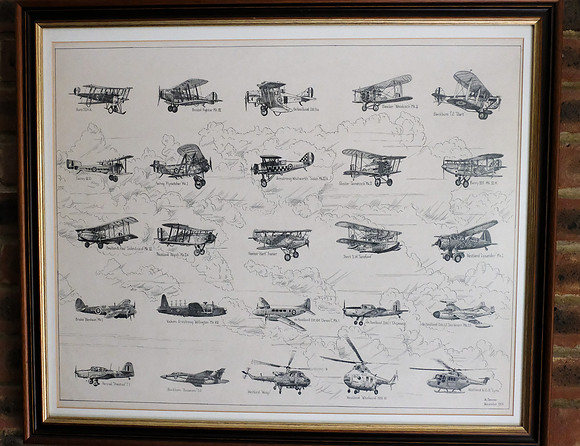 Drawing by Bob Tanner who worked with my Dad