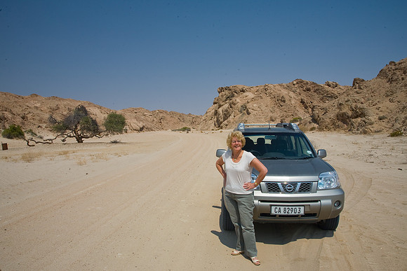 In the Kalahari Desert