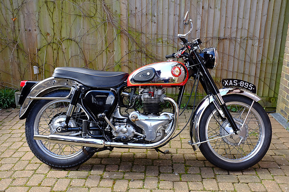 BSA 650cc Road Rocket 1956