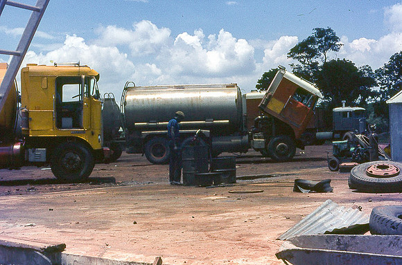 Kenworth Tankers at the Contract Haulage Depot NOSCO