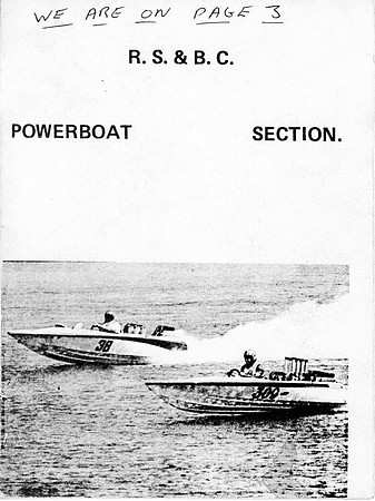 Mindola Dam Powerboat Racing