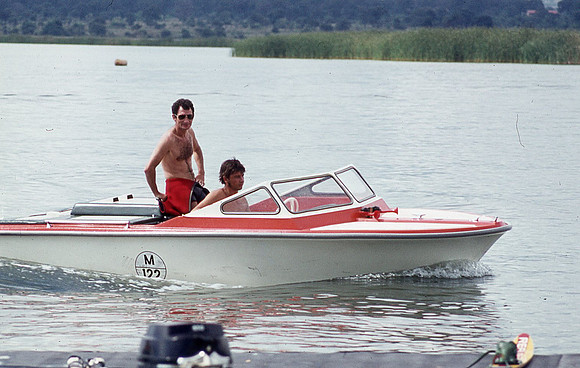 Malcolm Northey with Ralph Bliss driving.
