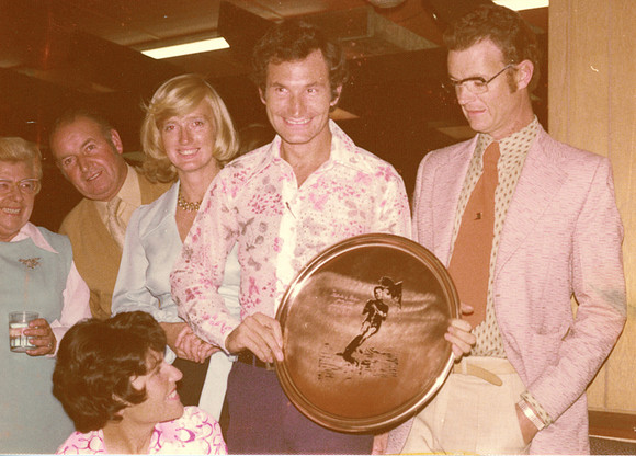 Gladys & Malcolm Northey, Steve Moorey (self)