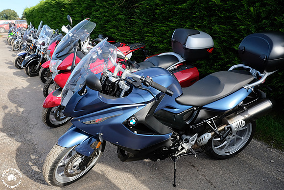 The blue one is mine and the red one is Grahams
