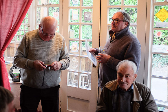 Dick Faggetter, Ron Munday and Mick Bridger.