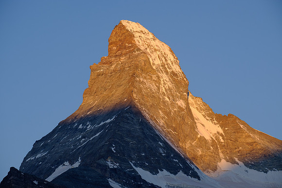The Matterhorn at dawn 06:00am