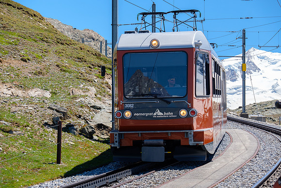 Gornergrat by train.