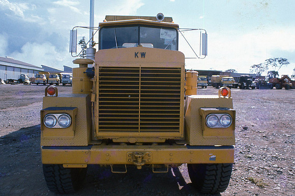 Kenworth with a GM Engine and an Alison automatic gearbox.