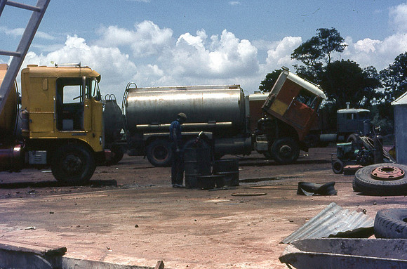 Kenworth Tankers at the Contract Haulage Depot NOSCO
