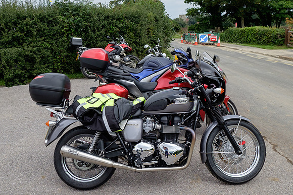 My Triumph Bonneville T100