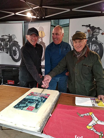Left to right - Paul Smart, Rex Butcher & Colin Seeley