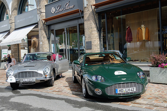 1966 Aston Martin DB6 7 & 2004 DB7 Zagato