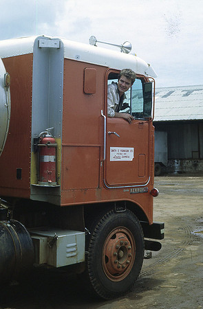 Me reversing a Kenworth