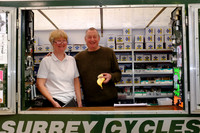 Michael & Carol of Surrey Cycles fame