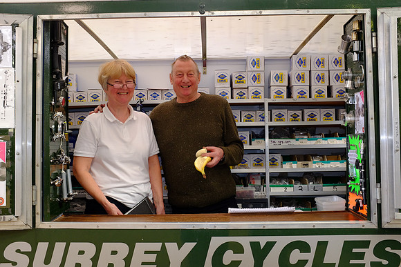 Michael & Carol of Surrey Cycles fame